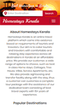 Mobile Screenshot of homestayskerala.net